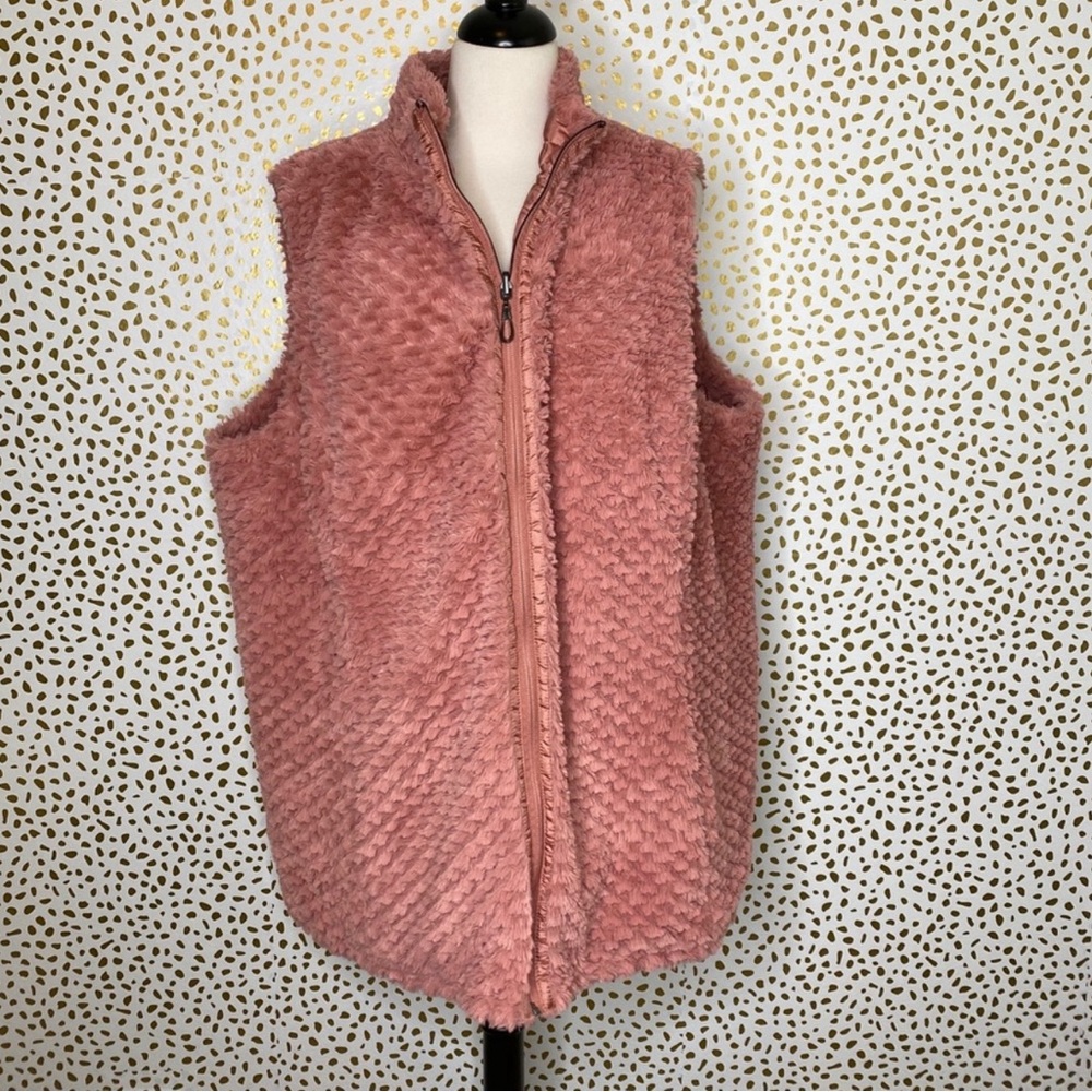 Pink Reversible Vest - Picture 3 of 4